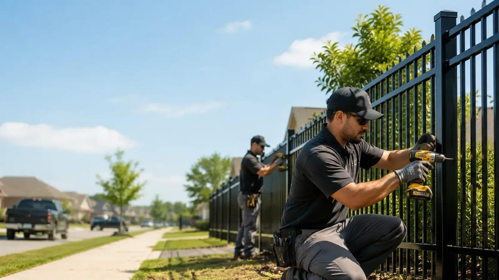 Metal Fence Installation in Klemme, IA